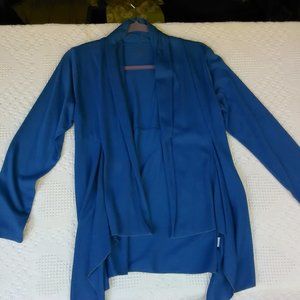 Medium blue sweater/ jacket